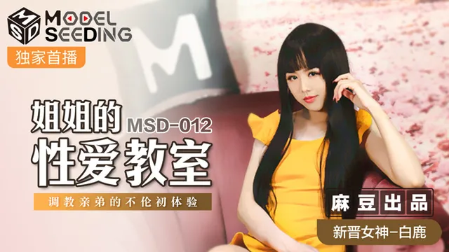 MSD012_姐姐的性爱教师调教亲弟的不伦初体验官网白鹿.